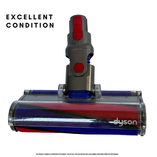 Genuine Dyson V8 Soft Fluffy Head (Model #112232-04 Also Fits V7, V10 and V11 Vacuum Cleaners - Refurbished