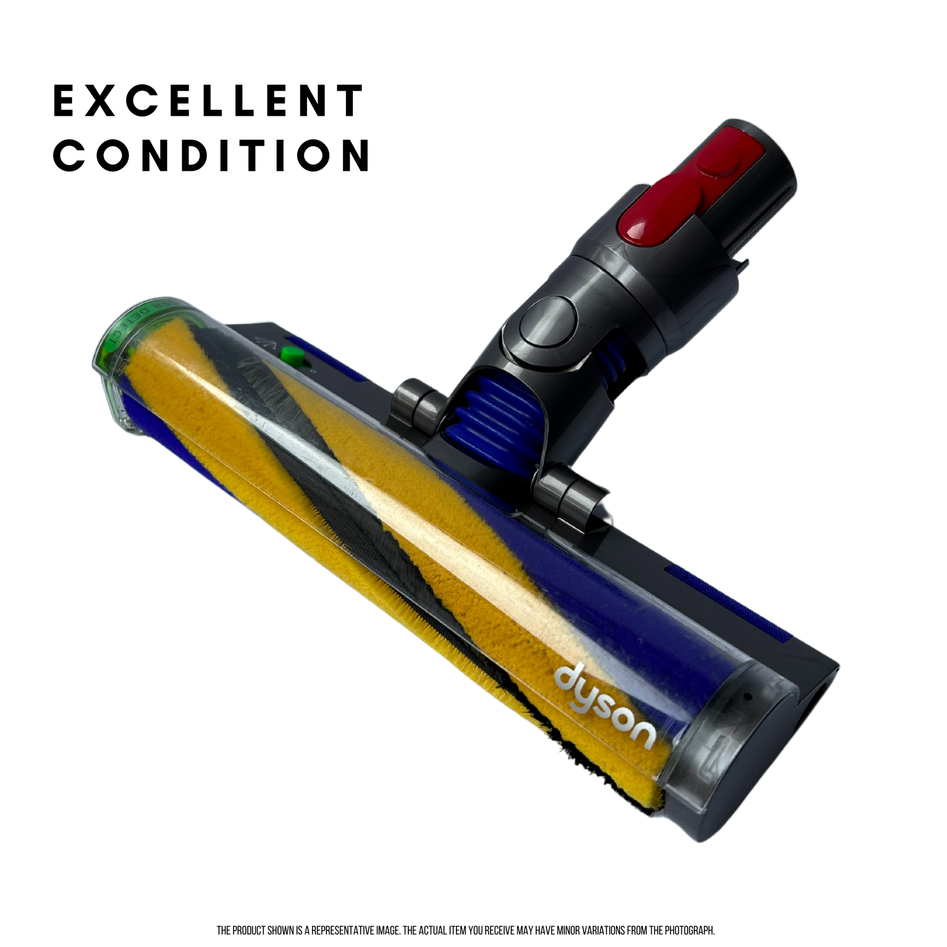 Genuine Dyson Laser Detect Slim Fluffy Cleaner Power Head for V7-V15 & V12 Refurbished - Vac Revive