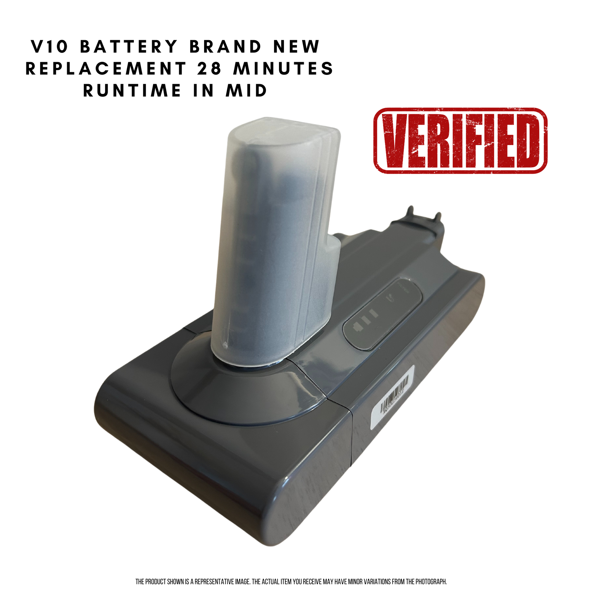 Dyson V10 Replacement Battery High Capacity - Vac Revive