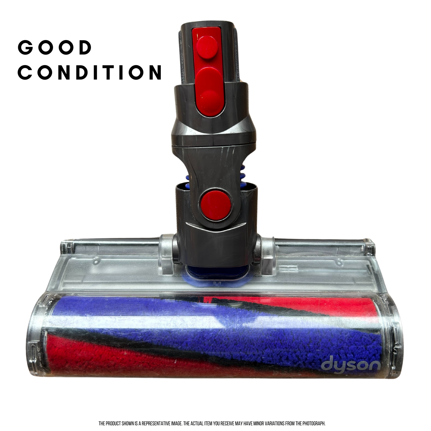 Genuine Dyson V7 Soft Fluffy Head Also Fits V8, V10 and V11 Vacuum Cleaners - Refurbished