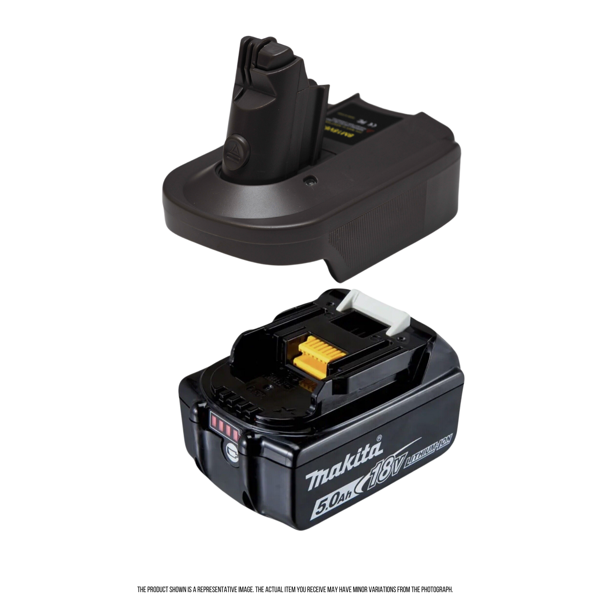 Battery Adapter For Makita Milwaukee Dewalt Bosch 18V Battery Convert To Dyson V6 V7 V8 - Vac Revive